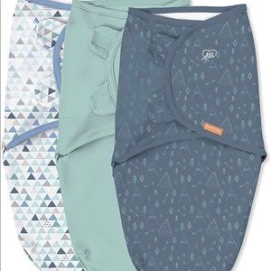 NWOT SwaddleMe Original Swaddle - Size Large, 3-6 Months, 3-Pack (Mountaineer)